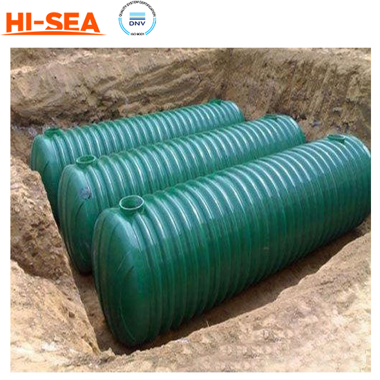 FRP Corrugated Septic Tank